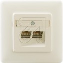 Anschlu�dose UAE-Cat.6A iso-8/8 UP wei� 136102070