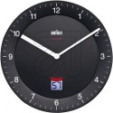 Funk-Wanduhr Braun 66012 schwarz