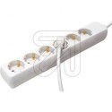 6-fach Steckdose 3G1,5 wei� 3m 30631