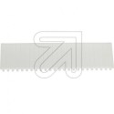 Abdeckstreifen f�r 12 Module ADS 12 wei�