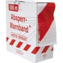Absperr-Warnband rot/wei� 500m