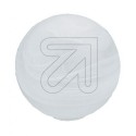 Glas  Kugel  alabaster wei� 146752