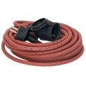 Gummi-Verl�ng. H07RN-F 3G1,5 / 50m rot