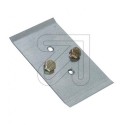 Hutschienenadapter zu NHT 00 Abst. 150mm