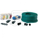 Illuketten-Set mit farbigen 25 W Lampen