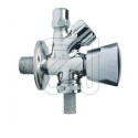 Kombi-Eckventil 1/2  poliert-verchromt 8900206/295