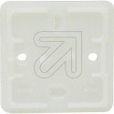 Montageplatte f�r 1-fache Aufputz Steckdose 830/natur