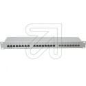 Patchpanel Cat.5, 24 Port grau