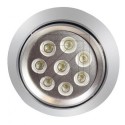 Power-LED-Einbaustrahler 8x3W hellwei� LED-12413760cw