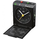 Quarz-Reisewecker Braun 66024 schwarz