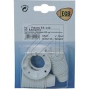 SB Iso-Fassung E14 wei� mit Schraubring