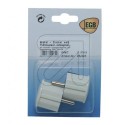 SB Winkel-Stecker wei� (2 St�ck)