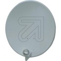 Stahl-Spiegel 60cm grau