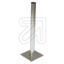 Stahl-Steckrohr Nut/Nase 48 mm 2 m