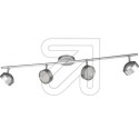 Strahler 4flg 9W silber 562844881