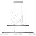 Zug-Pendelleuchte 3flg chrom 2043-17