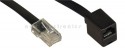 ISDN-Verl�ngerung, InLine�, RJ45 (8P8C) St/Bu, 3m