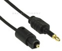 OPTO Audiokabel, InLine�, 3,5mm Stecker an Toslink Stecker, 2m