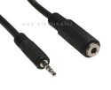 Klinken Adapterkabel InLine� 4pol. 2,5mm Stecker -> 4pol. 3,5mm Buchse, 0,2m