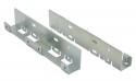 HDD Einbauschienen, InLine�, 2x 2,5`->3,5`, nur Rahmen und Schrauben