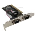 Schnittstellenkarte, InLine�, 2x 9pol seriell PCI