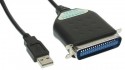 USB -> 36pol Centronic, InLine�, Drucker-Adapterkabel, 1,8m