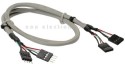 USB 2.0 Verl�ngerung, InLine�, intern, 2x 4pol Pfostenstecker auf Pfostenbuchse, 60cm
