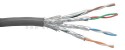 Patchkabel Cat.6 S-STP/PIMF, InLine�, grau, AWG27, PVC, 100m