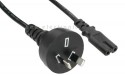 Netzkabel, Inline�, Netzstecker Australien/Argentinien auf Euro 8 Buchse 1,8m