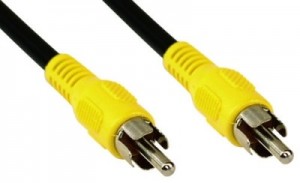 Cinch Kabel, InLine�, Video, 1x Cinch St/St 10m, Steckerfarbe gelb
