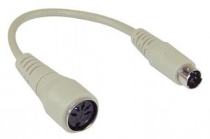 Adapter PS/2 Stecker an 5pol DIN Buchse