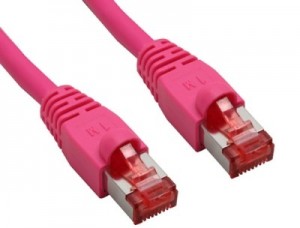 Patchkabel, S-STP/PIMF, Cat.6, pink, 20m, InLine�