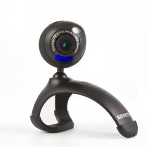 Webcam Soyntec Joinsee 450 Black, SXGA 1280x1024, USB 2.0, Face Tracking und Headset