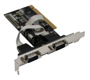 Schnittstellenkarte, Longshine LCS-6021, 2x 9pol seriell PCI