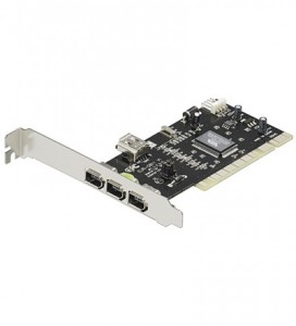 Wintech PCI-Firewire Schnittstellenkarte 3+1, Wintech WT PCI CARD USK-35 3+1 FIREWIRE CONTROLL