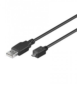 USB Kabel, (lose Ware),  A  Stecker >mini-Stecker 8 pol. USB MINI 8 pin 180 1.8m