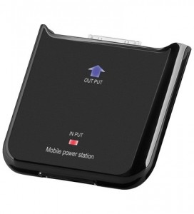 Zusatz-Akku (Notfall-Akku) 800mAh - schwarz passend f�r iPhone (2G, -3G, -3Gs), Akku f�r iPhone 3Gs 800mAh LION schwar
