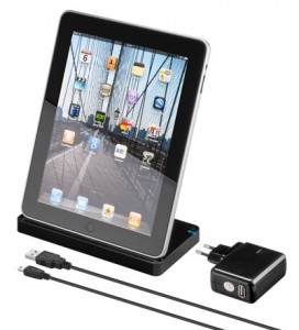 USB Dockingstation (schwarz) f�r iPad, iPad 2, Dockingstation f�r iPad/iPad2 (sw)