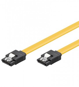 HDD S-ATA Kabel 1.5GBs / 3GBs / 6GBs S-ATA L-Type > L-Type, CAK SATA 600-100 CLIP 1mPL