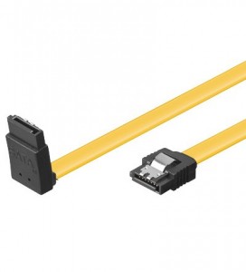 HDD S-ATA Kabel 1.5GBs / 3GBs / 6GBs S-ATA L-Type > L-Type 90�, CAK SATA 600-070 90� up CLIP 0.70mPL