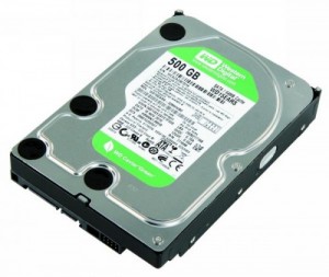 Festplatte 3,5 , S-ATA II, 500 GByte, WD 16MB CACHE