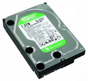 Festplatte 3,5 , S-ATA II, 1,5 TByte, WD 64MB CACHE