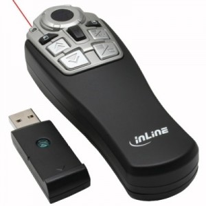 InLine� Funk Presenter LR12R mit kabelloser Maus Funktion