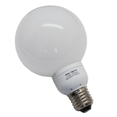 No Name / Sonstiges Energiesparlampe, Kugel, 15 Watt, E27, 2700K